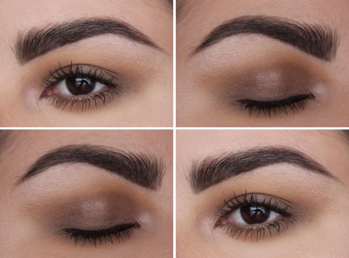 Taupe eyeshadow