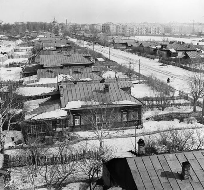 Деревенская Москва 50-х - 60-х годов XX века (36 фото)