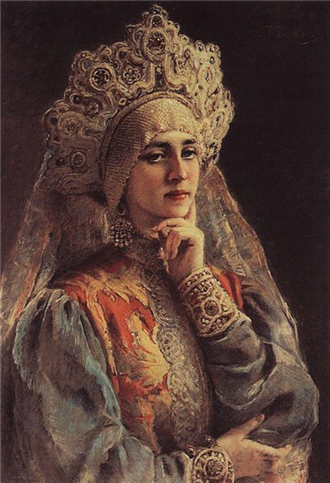 Красота женщин допетровской Руси, фото № 13