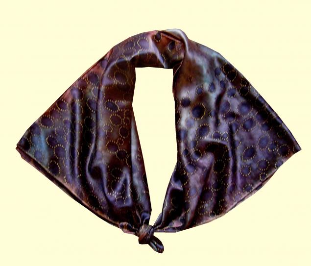 Платочки-узелочки. Как завязывать платок, шарф., фото № 13