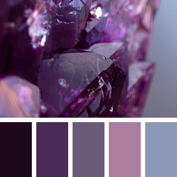 Вдохновение цветом: глубокий темно-фиолетовый, фото № 8