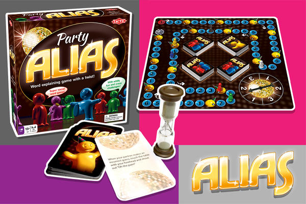 Настольная игра Алиас. Фото с сайта tactic.net