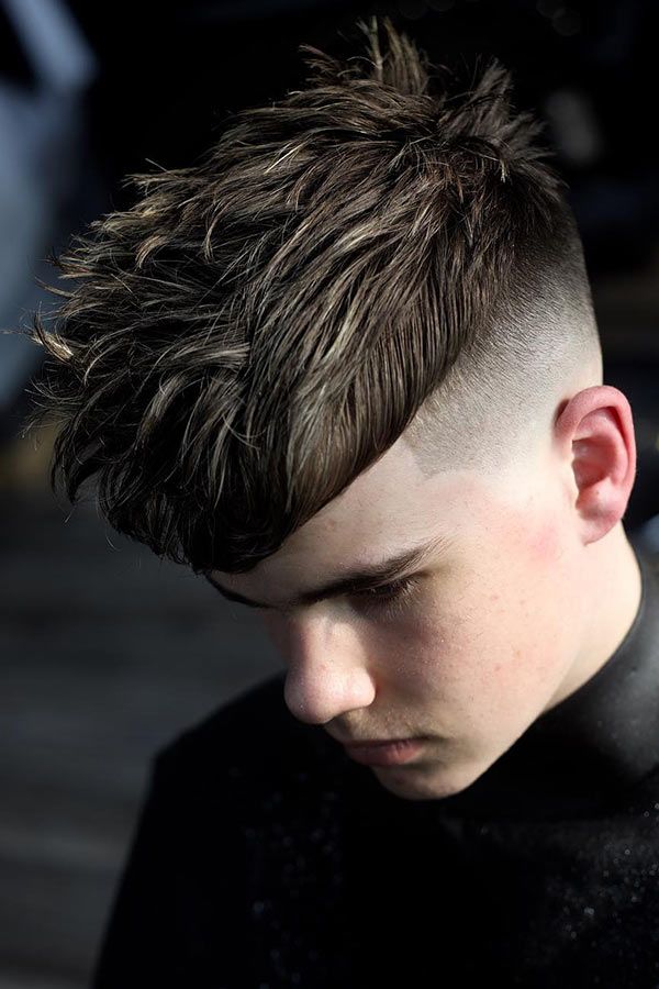 French Crop With High Fade #teenboyhaircuts #boyshaircuts #fadehaircut #shorthaircuts