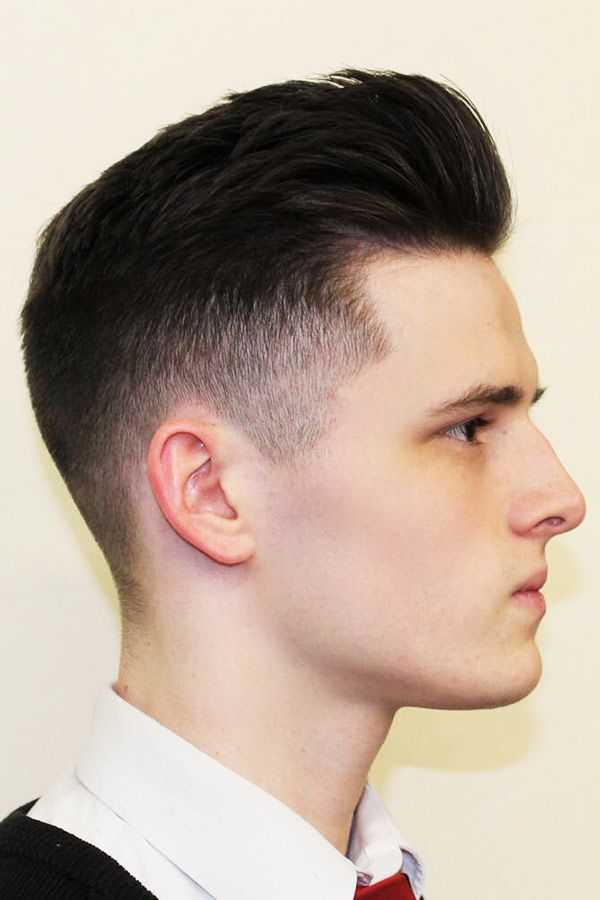 Pompadour #teenboyhaircuts #boyshaircuts #fadehaircut #shorthaircuts