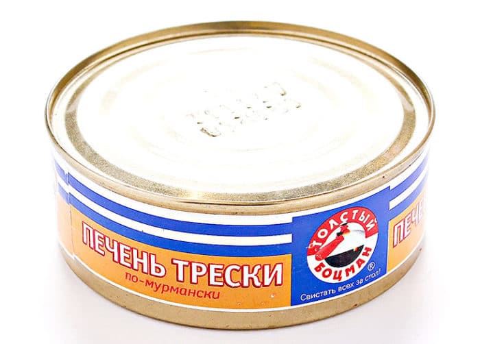 печень трески