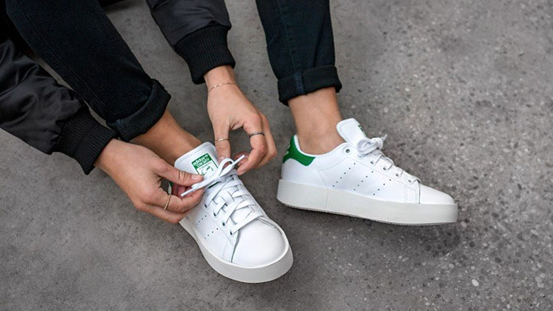 Белые кроссовки Adidas Originals Stan Smith Shoes