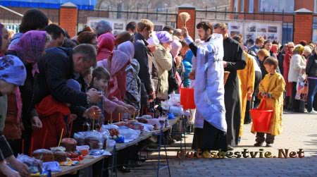 Праздник Пасхи в России