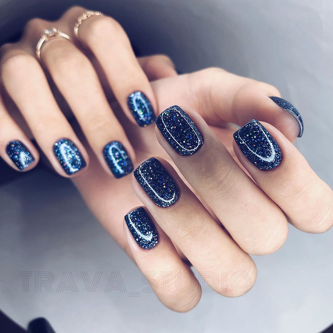 Evil Eye Manicure #manicure #maniinspo #nails #evileye