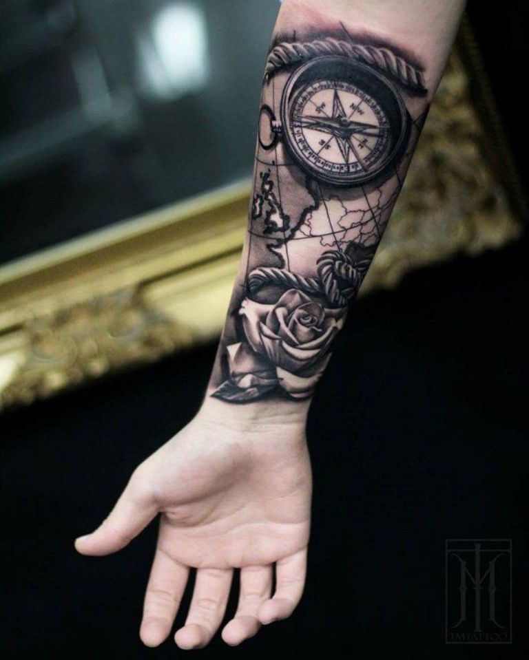 татуировки на руку