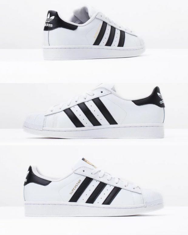 женские кроссовки 2019: белые adidas superstar