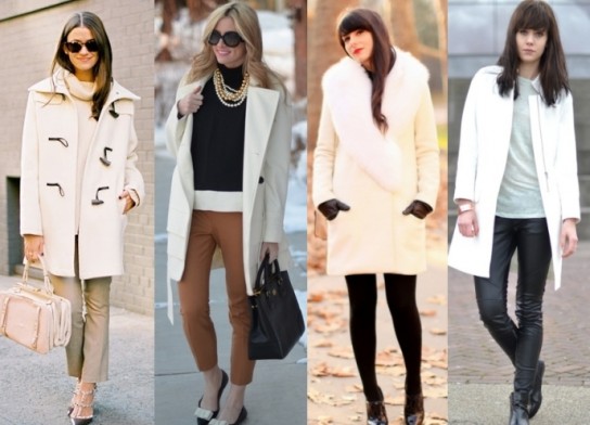 Как носить белое пальто: полезная информация!