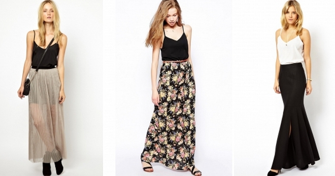 С чем носить длинную юбку – идеи модных образов для девушек и женщин