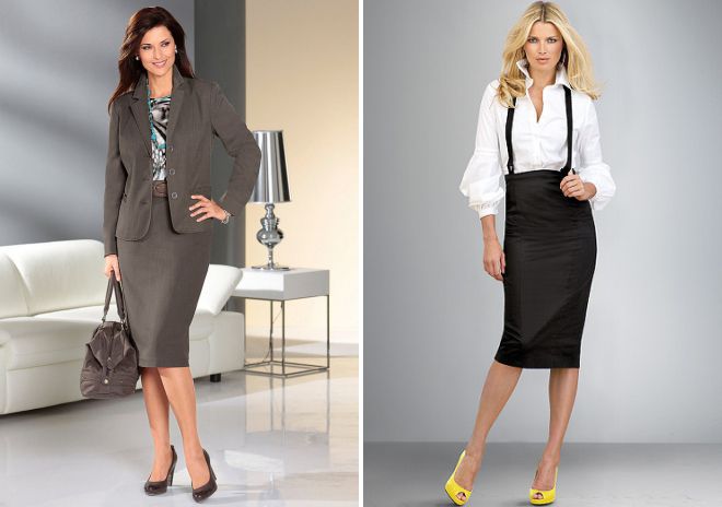 женский деловой классический стиль одежды