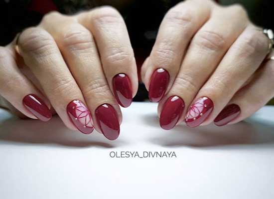 Negative nails и цветы