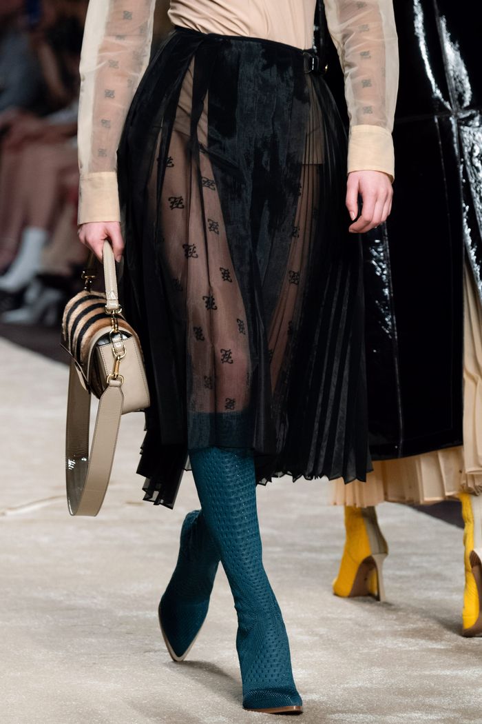 Модные юбки осень-зима 2019-2020 Fendi